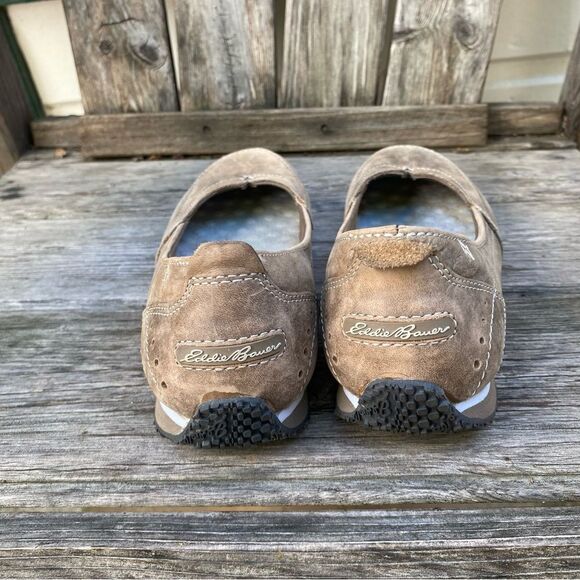 Eddie Bauer Christine Womens Brown Slip On Comfort Shoes SZ 8 - Picture 6 of 12